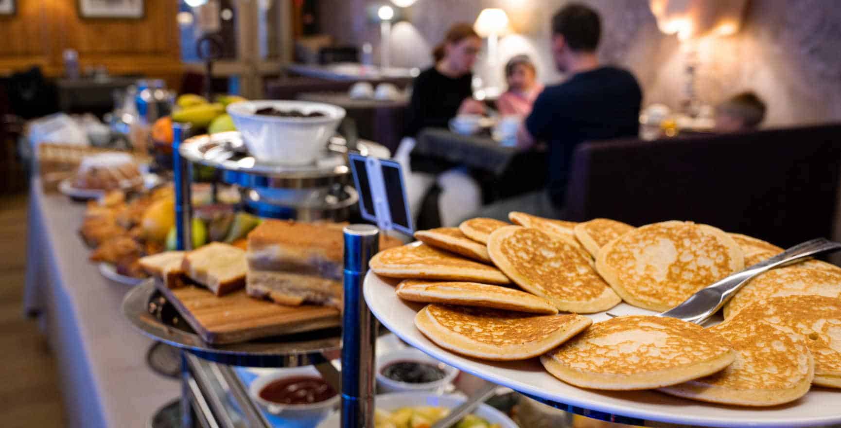 Hôtel Campanules Tignes petit déjeuner