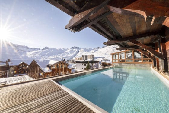 Hotel Les Campanules 4* Tignes Le Lac_Piscine Pool