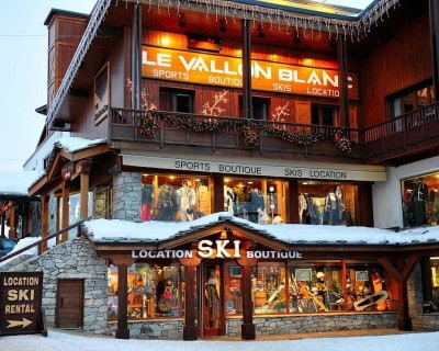 materiel de ski vallon blanc 2