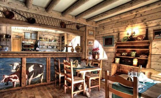 Restaurant la Chaumière Tignes le Lac