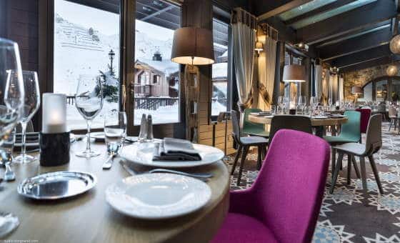 Restaurant les chanterelles Tignes le Lac