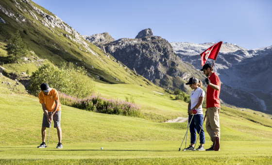 golf Tignes Stéf Candé