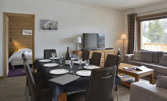 01-8 Résidence Carlina Belle Plagne Salle à manger