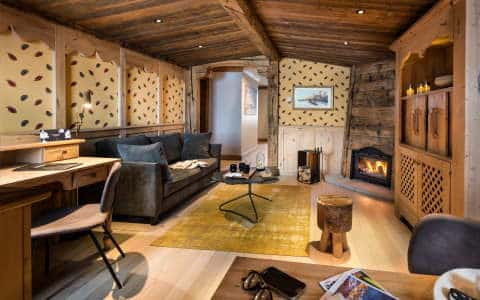 Suites du Montana salon