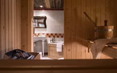 Suites du Montana sauna