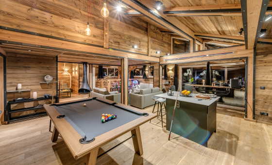 Chalet Carte Blanche Merveilles - Billard
