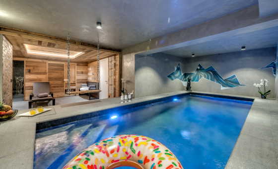 Chalet Carte Blanche Merveilles - Piscin