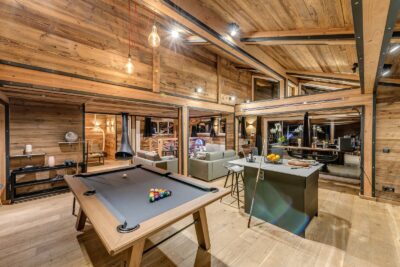 Chalet Merveilles - billard