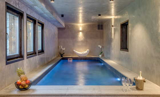 Chalet Monts - Piscine