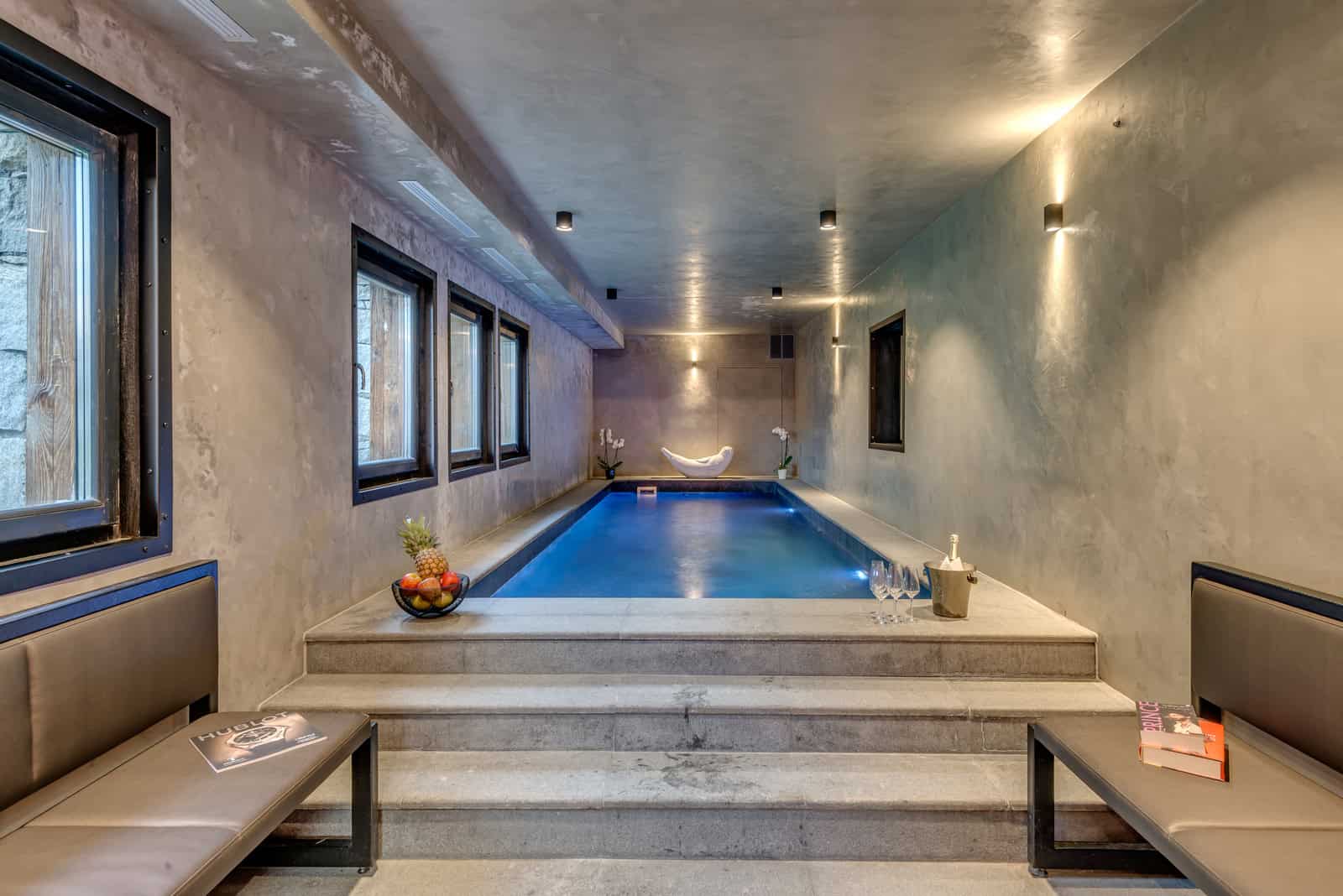 Chalet Monts - piscine 2