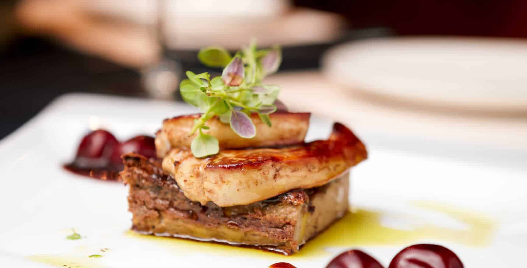 02 - Suites du Montana - restaurant le gourmet - foie gras