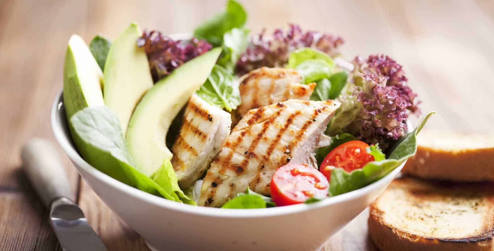 06 - Hôtel Village Montana - Restaurant La Place - salade