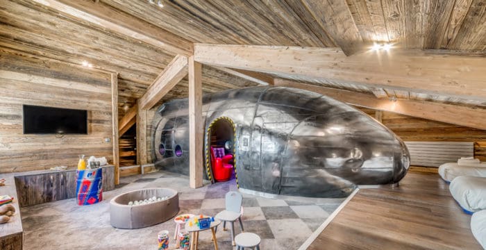 Chalet Carte Blanche Charlie---Chambre-Planes-Children-16