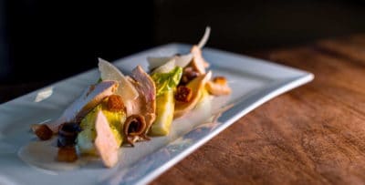 Table du Carlina - entrée