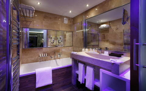 Hôtel Koh-I Nor - Duo room 26 m² - bathroom