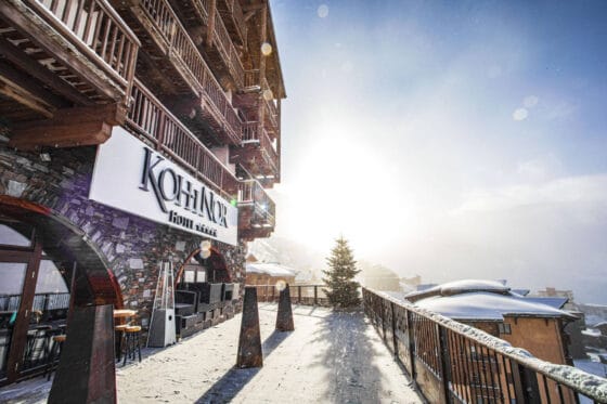 Koh-I Nor Hotel Koh-I Nor 5* Val Thorens Terrasse exterieure