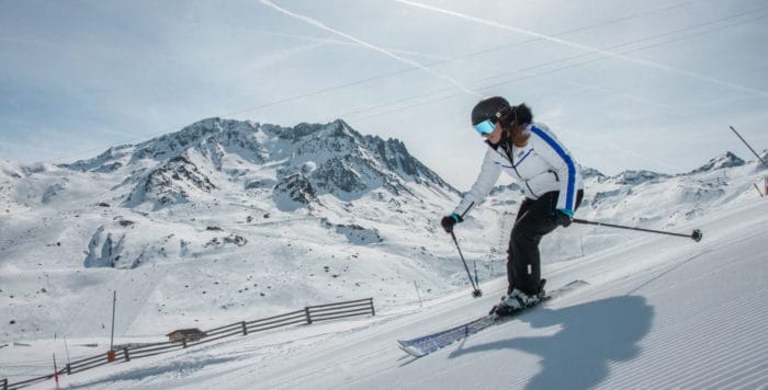 Piste Damée - L.BROCHOT - OT Val Thorens