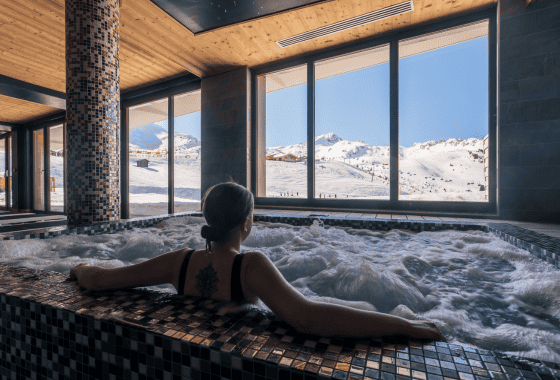 Hôtel Taj-I Mah - bain à remous