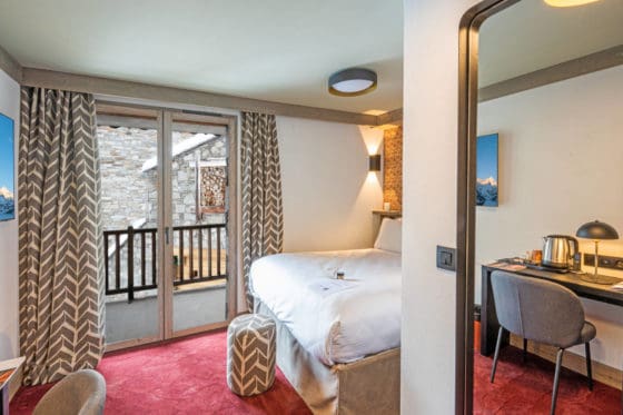 Hôtel Aigle chambre double balcon