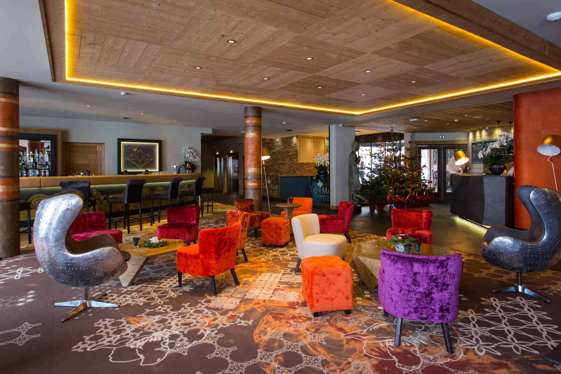 Hôtel Taj-I Mah - AMBIANCES SALON ACCUEIL-17