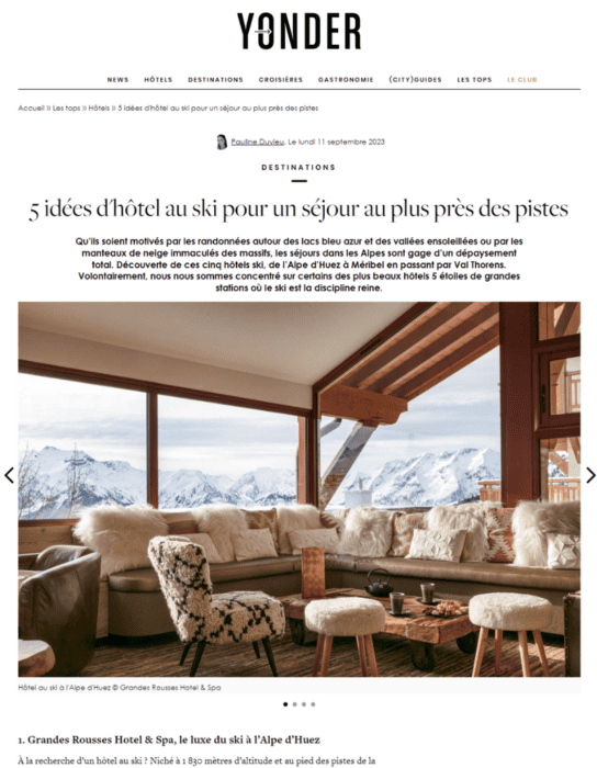 Presse et médias Yonder