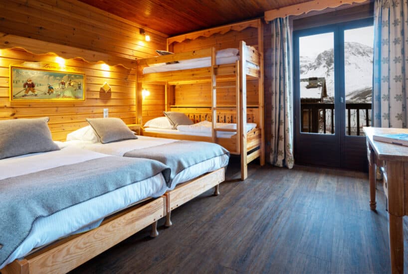 Hôtel Arbina Tignes le Lac - chambre quadruple 002