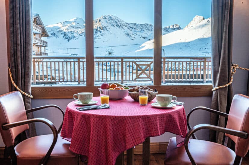 Hôtel Arbina Tignes le Lac - petit déjeuner