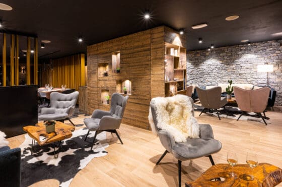 Ho╠étel Tetras Lodge - Living 02